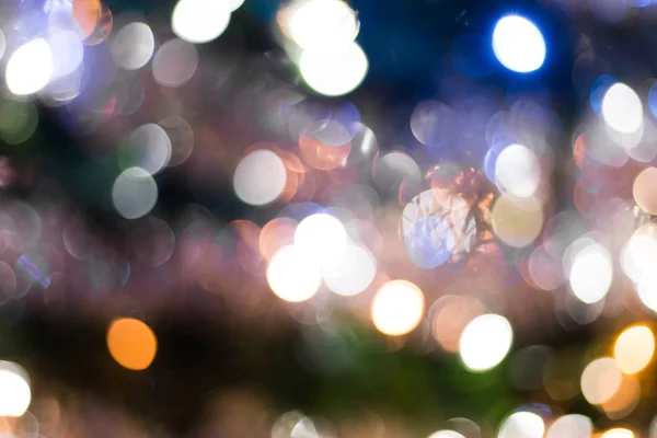 Bokeh Verlichting Textuur Achtergrond — Stockfoto