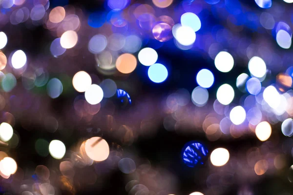 Bokeh Verlichting Textuur Achtergrond — Stockfoto