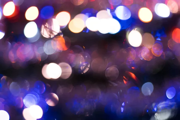 Bokeh Verlichting Textuur Achtergrond — Stockfoto