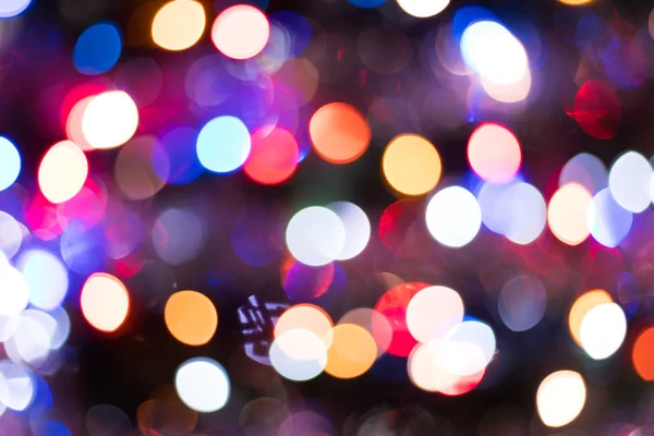 Bokeh Verlichting Textuur Achtergrond — Stockfoto