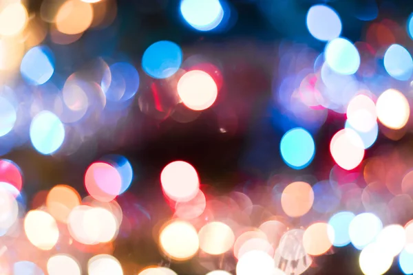 Bokeh Verlichting Textuur Achtergrond — Stockfoto