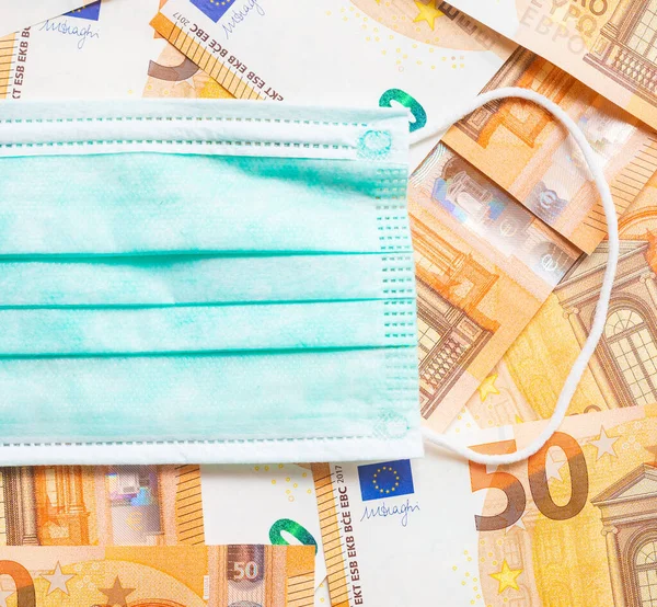 50 avroluk banknotların maskesi