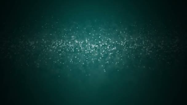 Мерцающие частицы, случайное движение частиц — стоковое видео