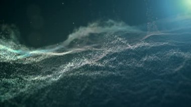 Arka plan ile taşıma ve titreme parçacıklar. Güzel arka plan rahatlatıcı.