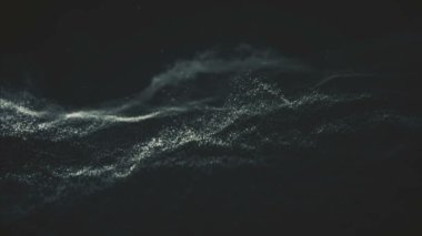 Arka plan ile taşıma ve titreme parçacıklar. Güzel arka plan rahatlatıcı.