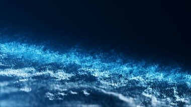 Arka plan ile taşıma ve titreme parçacıklar. Güzel arka plan rahatlatıcı.