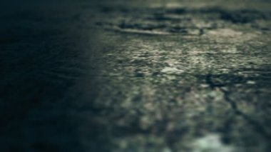 Eski sert kapak gece sokağın kameradan geçirilmesi. Korku film kariyeri için mükemmel bir arka plan