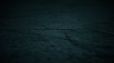 Eski sert kapak gece sokağın kameradan geçirilmesi. Korku film kariyeri için mükemmel bir arka plan