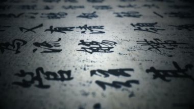 Eski ahşap yüzey kameradan geçmek. Gerilim, korku filmleri ve videoları için büyük arka plan tanıtım ekran koruyucu
