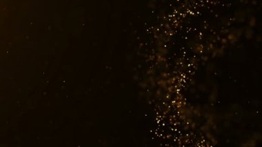 Titreşen organik parçacıklar, parçacıkların rasgele hareket