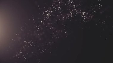 Arka plan ile taşıma ve titreme parçacıklar. Güzel arka plan rahatlatıcı.