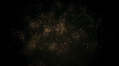 Arka plan ile taşıma ve titreme parçacıklar. Güzel arka plan rahatlatıcı.