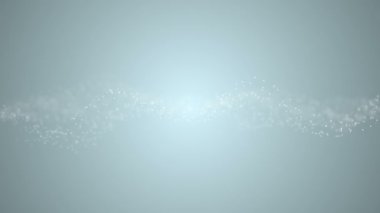 Titreşen parçacıklar, parçacıkların rasgele hareket. Güzel arka plan rahatlatıcı üzerinde. Bokeh ile ışıltılı parçacıklar