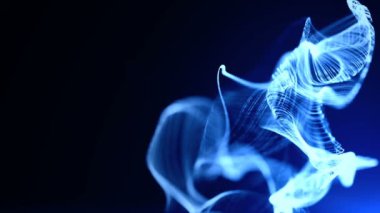 Organik arka plan hareketli ve titreme parçacıkları ile. Güzel arka plan rahatlatıcı.