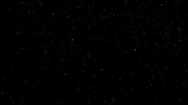 Titreşen parçacıklar, parçacıkların rasgele hareket. Güzel arka plan rahatlatıcı üzerinde. Bokeh ile ışıltılı parçacıklar