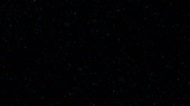 Soyut Toz Parçacıkları Arkaplanı. Bokeh Parçacıkları Arkaplanı. Titrek Parçacıklar, parçacıkların rastgele hareketi.