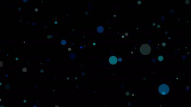 Soyut Toz Parçacıkları Arkaplanı. Bokeh Parçacıkları Arkaplanı. Titrek Parçacıklar, parçacıkların rastgele hareketi.