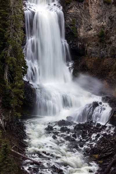 Lange Blootstelling Met Behulp Van Een Filter Van Alexander Falls — Stockfoto