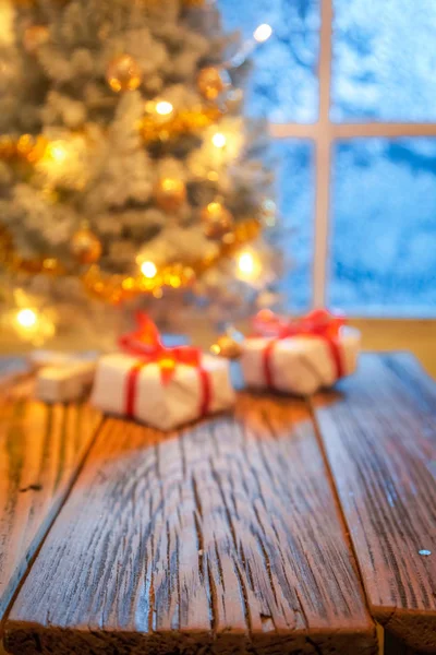 Zaměření Vánoční Strom Pro Montáž Vašich Výrobků — Stock fotografie