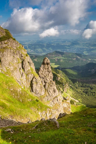 View Top Kasprowy Wierch Valley Poland — Stock Photo, Image