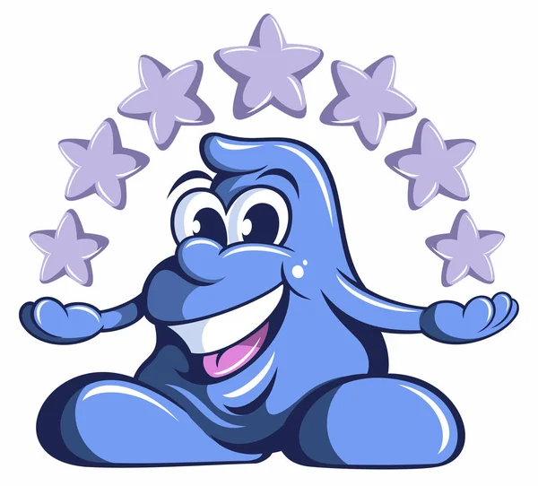 Cartoon style smiling water drop, cartoon character, vector logo. - Stock Image - Everypixel Cartoon style smiling water drop, cartoon character, vector logo. - Stock Image - Everypixel