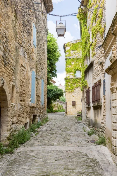 Rue Étroite Dans Village Médiéval Gordes Provence France — Photo