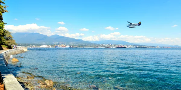 Vancouver Colombie Britannique Sept 2018 Port Vancouver Part Brockton Point — Photo