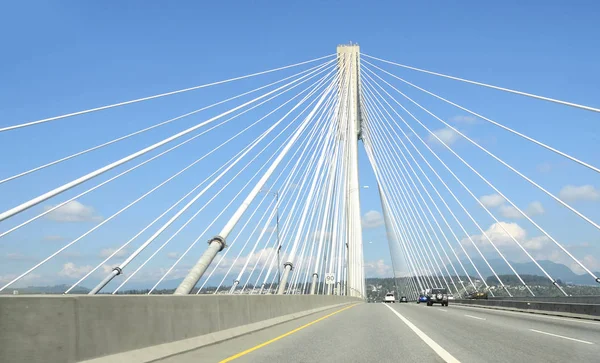 温哥华 2018年9月18日 曼港大桥 不列颠哥伦比亚省温哥华附近 — 图库照片