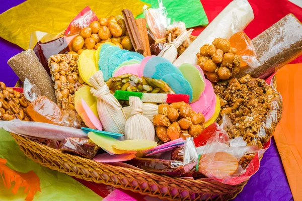 Meksykańskie Cukierki Rzemieślniczy Produkowane Ręcznie Przy Użyciu Tradycyjnego Rzemiosła — Zdjęcie stockowe