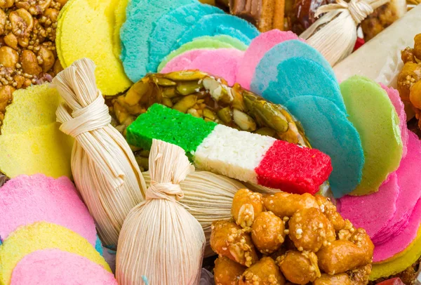 Meksykańskie Cukierki Rzemieślniczy Produkowane Ręcznie Przy Użyciu Tradycyjnego Rzemiosła Zdjęcie Stockowe