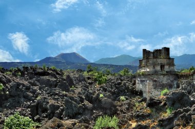 San Juan Parangaricutiro, Michoacan, Mexico.