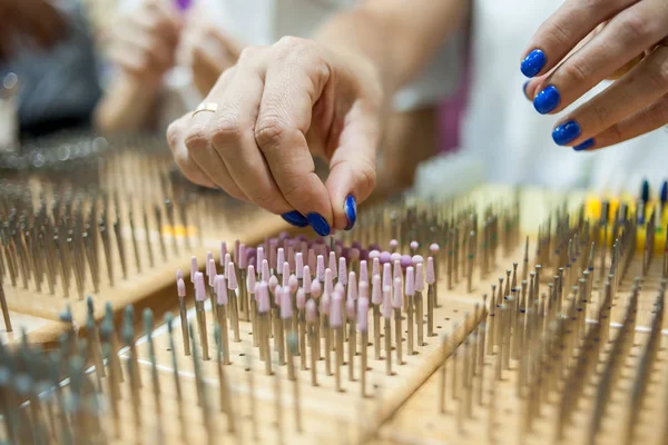 Cutters for manicure machine