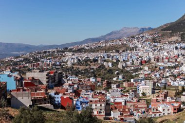 Mavi şehir Fas Krallığı