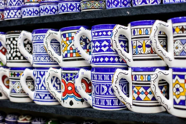 Wyroby ceramiczne marokańskie — Zdjęcie stockowe