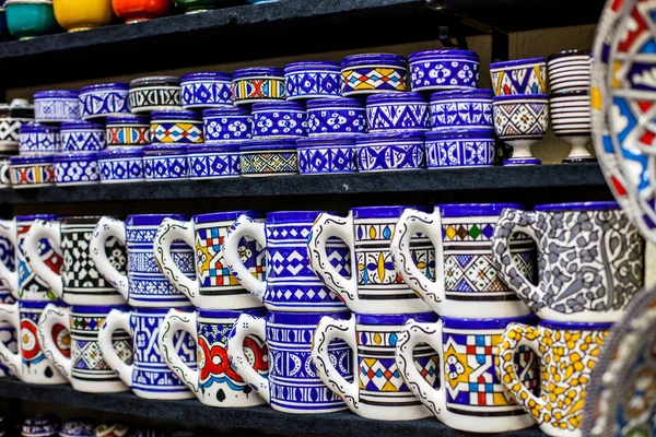 Wyroby ceramiczne marokańskie — Zdjęcie stockowe