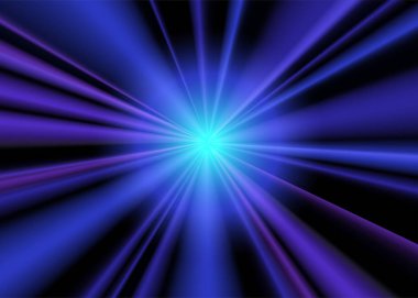 Radyal hız ışık efekti vektör sanat