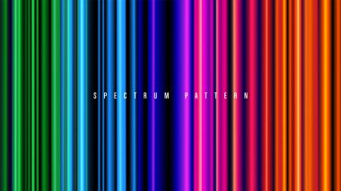 Spektrum çizgileri dikey içinde Illustration. Bir arka plan veya bilim veya teknoloji ilgili Tema şablonunda gibi kullanılan için uygundur: spektrum, gökkuşağı, vb.