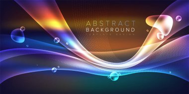 Fütüristik tarzda soyut bir arka plan şablonu. Bu bir şablon olarak olmak için uygundur, bilim, iş veya teknoloji ile ilgili tema açılış sayfası.