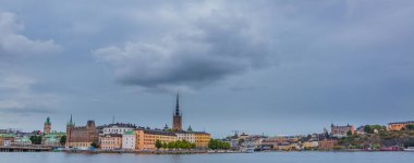 Belediye alınan bulutlu bir günde, Stokholm, bir resim.