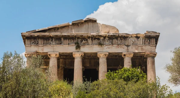 Una Foto Del Templo Hefesto Atenas —  Fotos de Stock