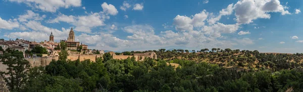 Obraz Panorama Segovia Otaczającej Przyrody — Zdjęcie stockowe
