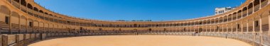 Ronda Bullring iç panorama fotoğrafı.