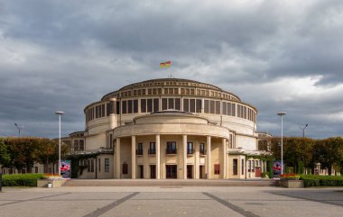 Wroclaw 'daki UNESCO Centennial Hall' un bir resmi.