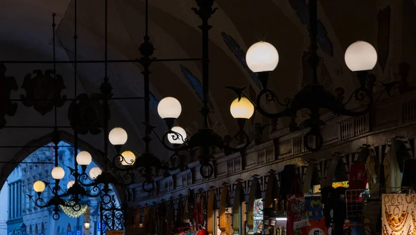 Una Foto Del Interior Cloth Hall Cracovia —  Fotos de Stock