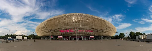 Une Image Panoramique Aréna Tauron Cracovie — Photo