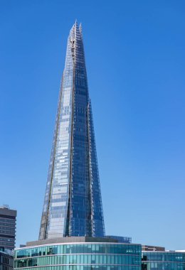 A picture of the Shard, in London.