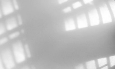 Pencere, ürün sunumu, arkaplan ve modellemesi için, beyaz doku arka planı üzerinde doğal gölge etkisi