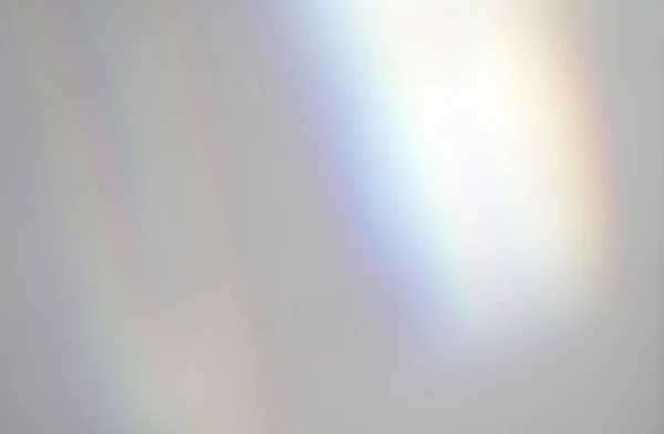 Abstracte Regenboogstralen Van Lichtschaduw Overlappen Het Effect Van Zonlicht Een — Stockfoto