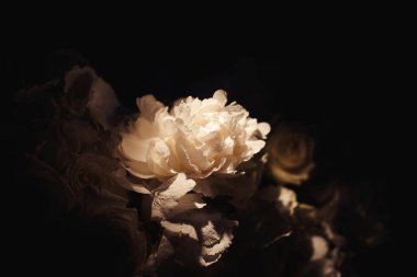 Düğün dekorasyon töreni için çiçekli