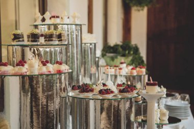 Lezzetli düğün Resepsiyon çikolata